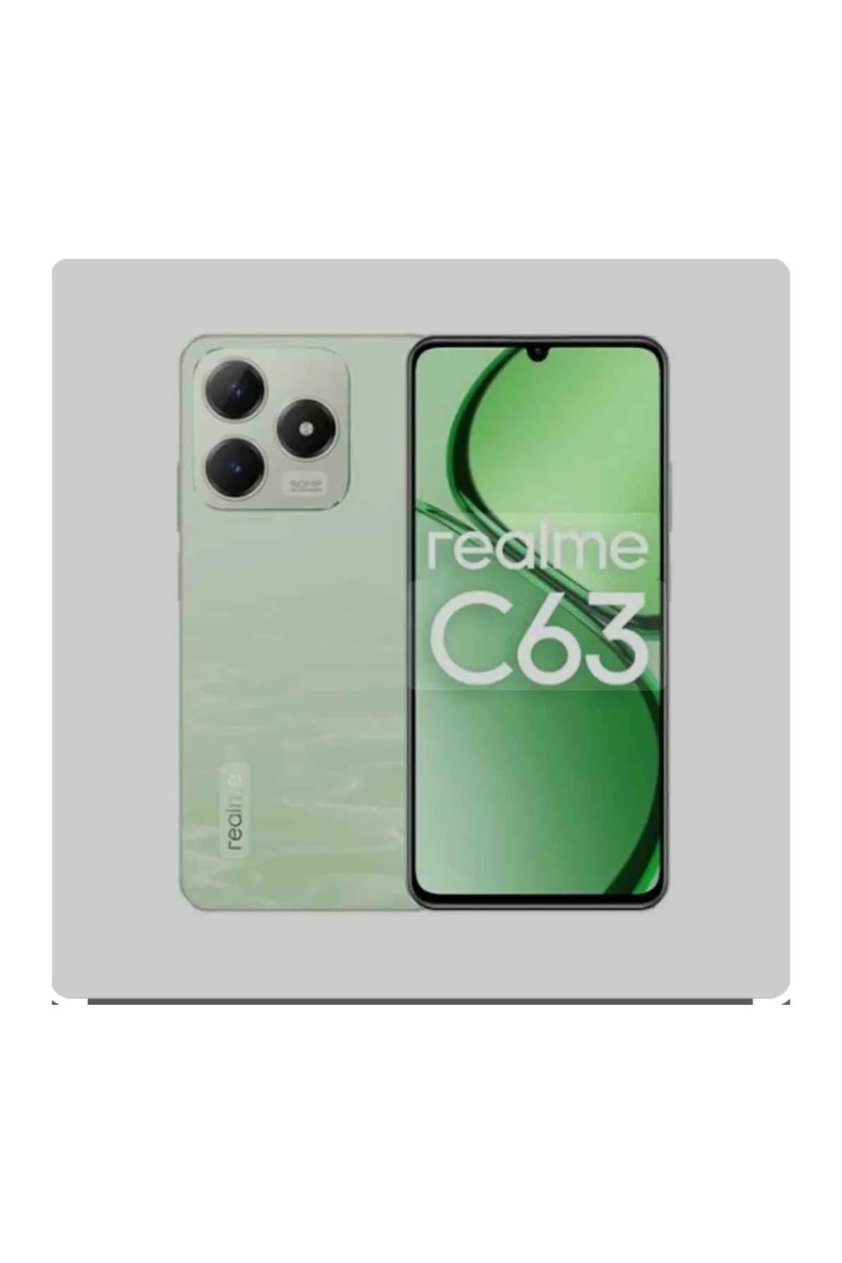 REALME C63 6/128GB GREEN AKILLI CEP TELEFONU