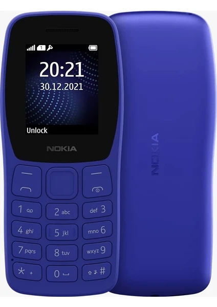 NOKİA105 CLASSİC TA-1416  DS BLUE TUŞLU CEP TELEFONU